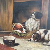 Tableau ancien nature mort
