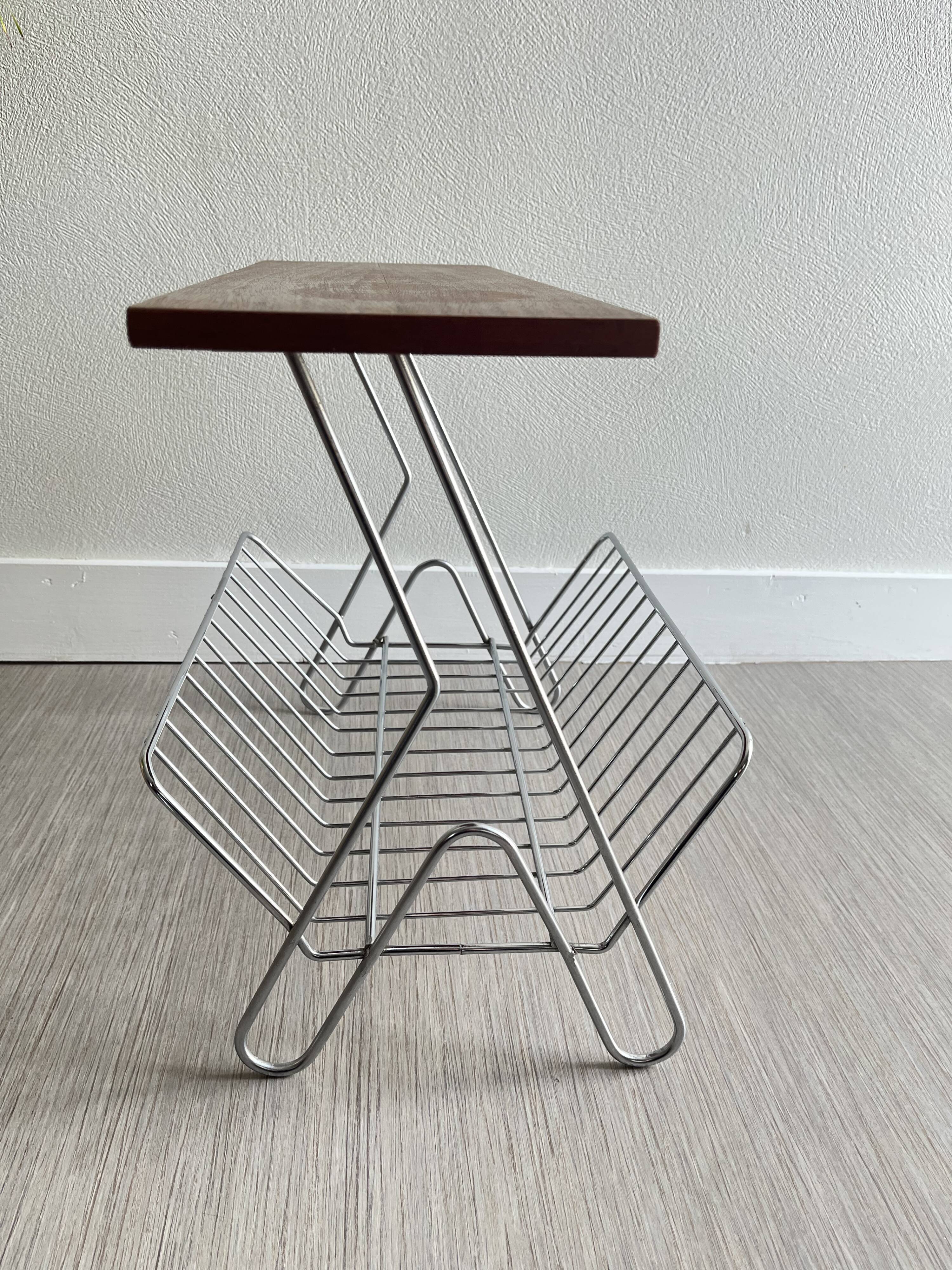 Vintage magazine holder