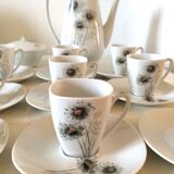Café service signed Raynaud Limoges 50-60