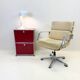 USM Haller "Ruby Red" – Side table (as new condition)