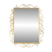 Miroir doré " Hollywood Regency " 50s Vintage ( 78 x 63,5 )