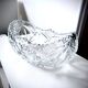 Large cut crystal planter in the Saint-Louis style.
