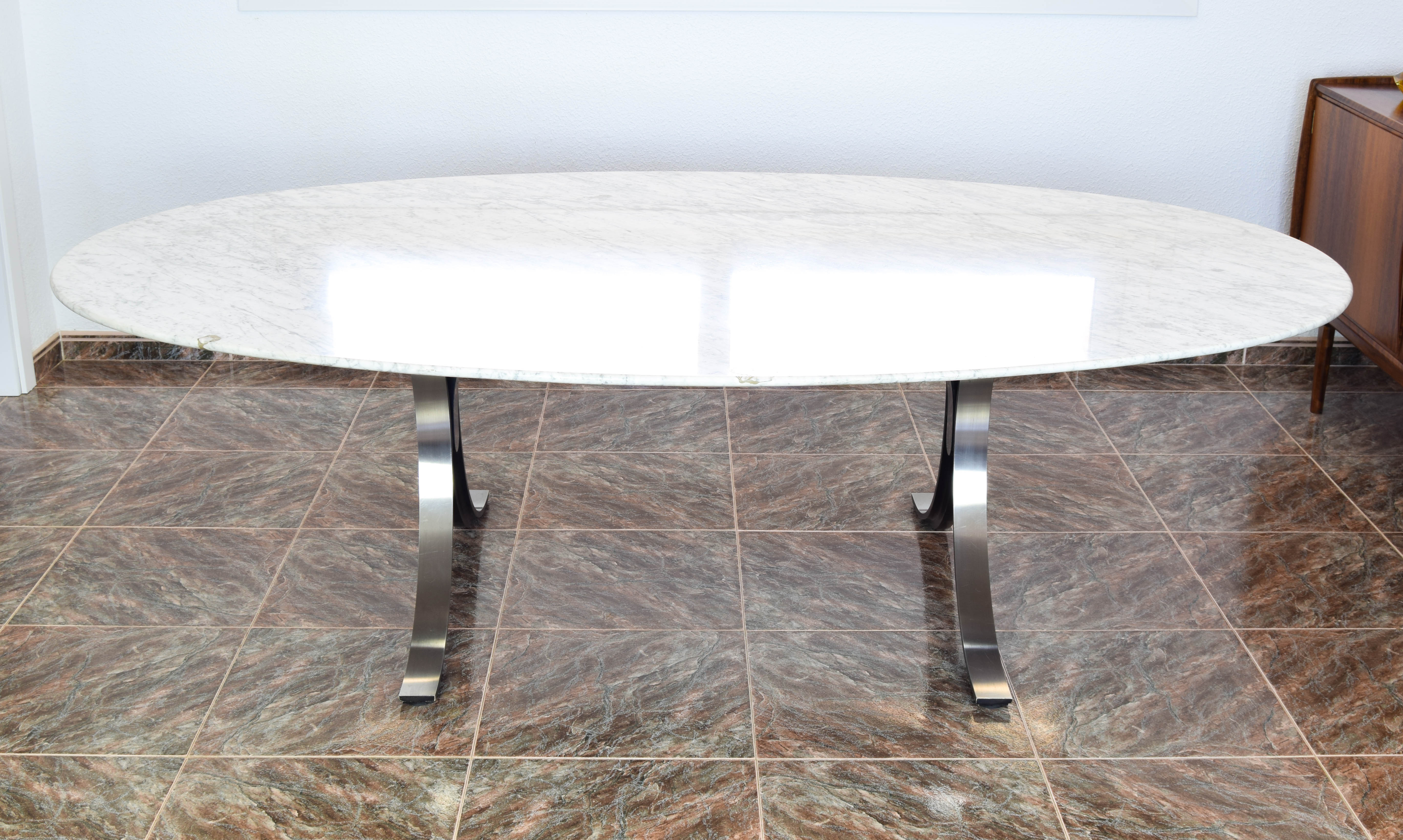 Table en marbre T102 par Osvaldo Borsani et Eugenio Gerli pour Tecno Italia