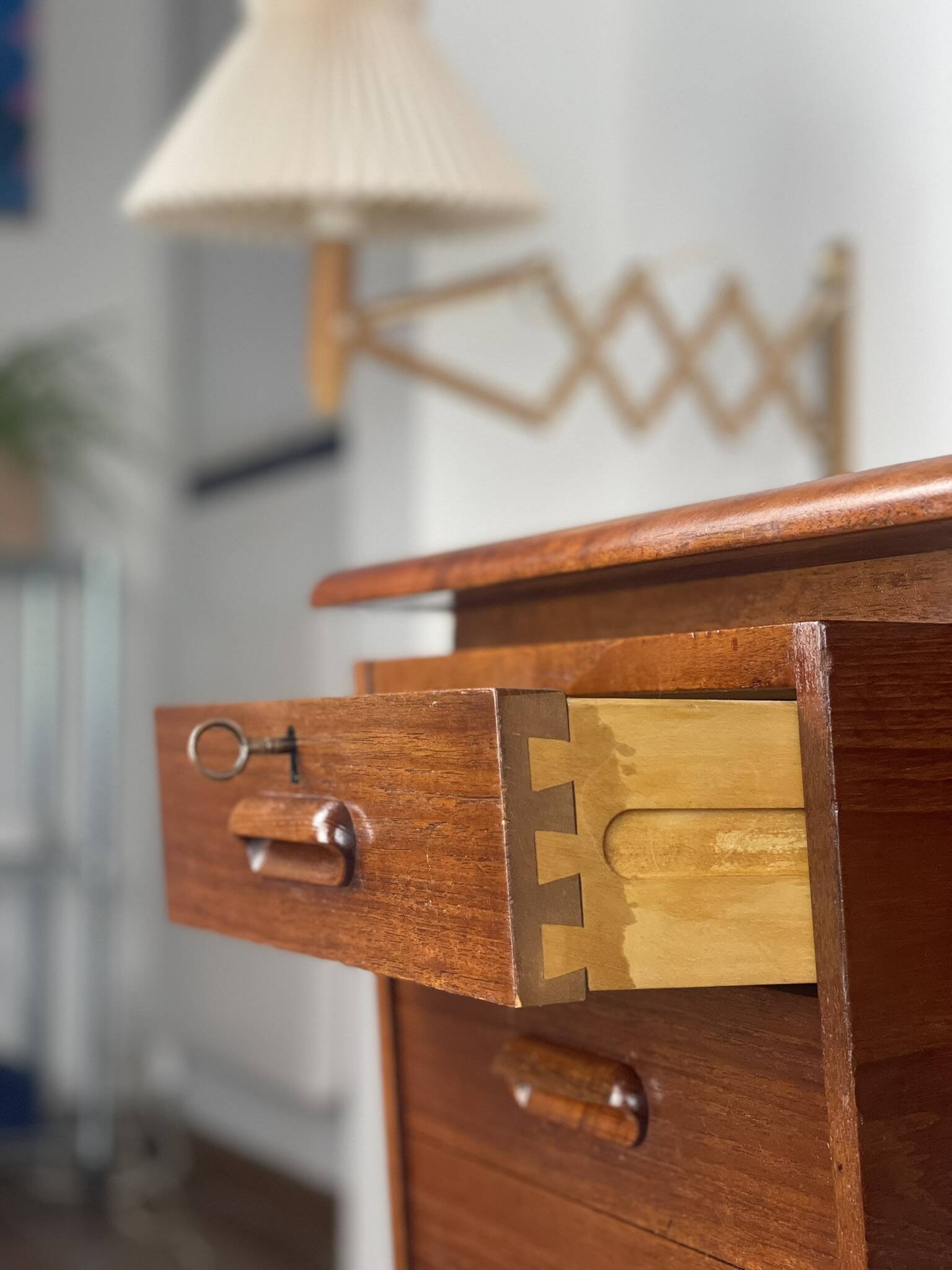 Scandinavian teak desk 1960