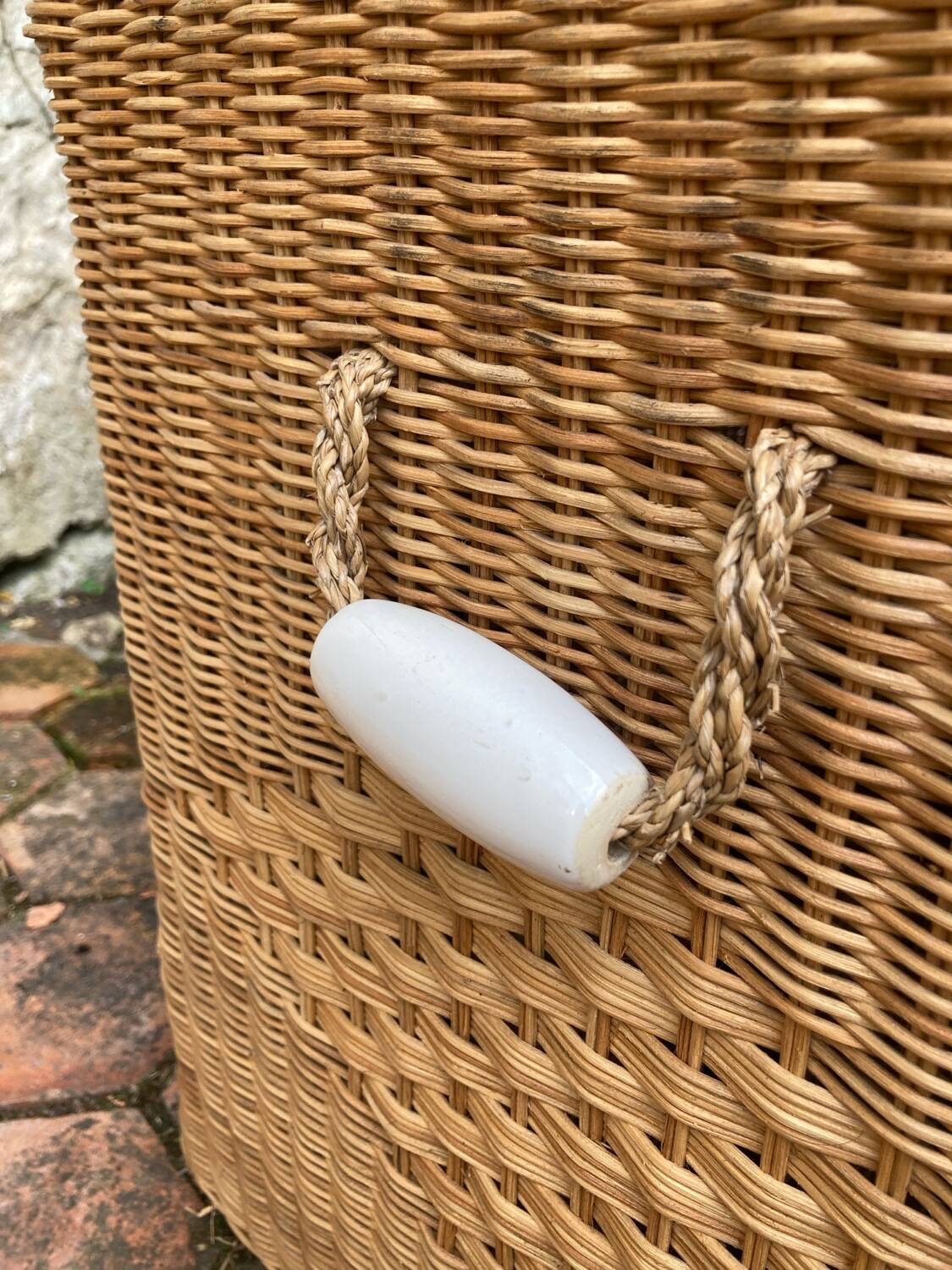 Vintage wicker chest