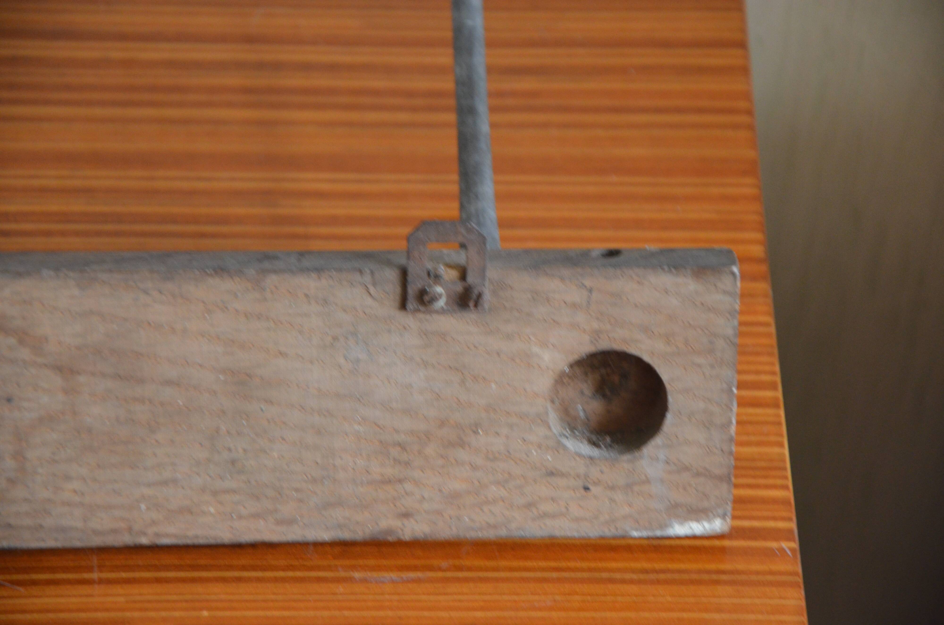 Vintage school coat rack