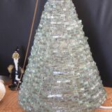 Glass pyramid lamp