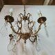 Bronze chandelier and stamps Louis XV