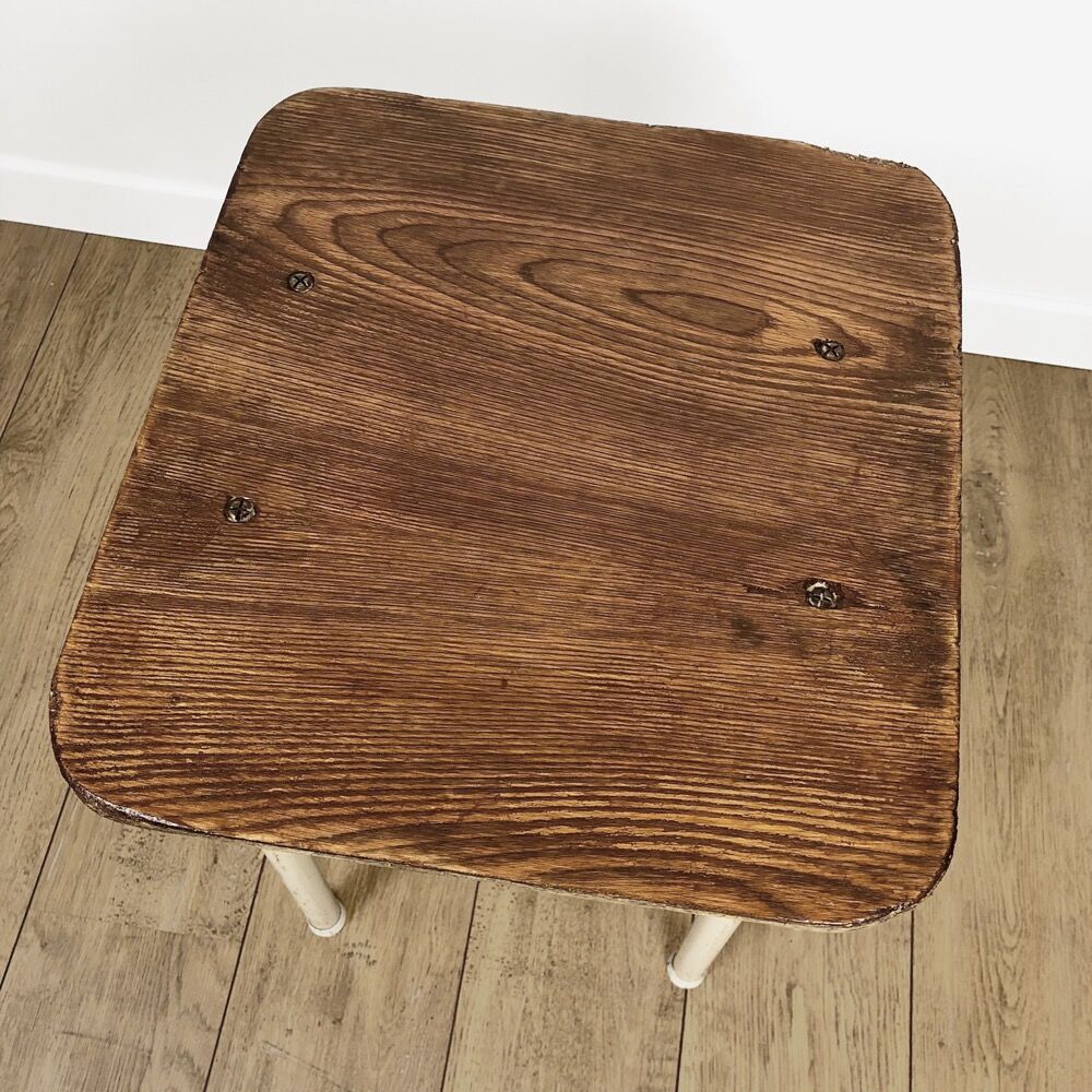 Industrial retro tabouret