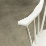 Grandessa rocking chair in white beech by Lena Larsson 1960 for Nesto