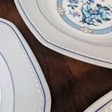 Set of 6 porcelain soup plates – Made in France