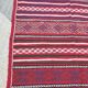 Traditional handmade red carpet   100x190cm