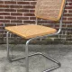 Cesca design chair model b32 in chrome