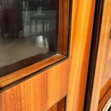 Biedermeier Bookcase, Cherry Veneer, South Germany 1820