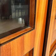 Biedermeier Bookcase, Cherry Veneer, South Germany 1820