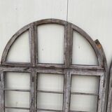 Pair of factory window frames