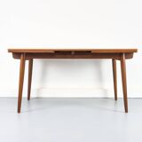 Table à manger en teck AT-312 par Hans J. Wegner pour Andreas Tuck, années 1960