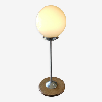 Lampe bistro opaline