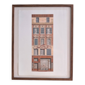 Lithographie "Atelier du Patrimoine - Façade Nadar" – Catherine d'Ortoli