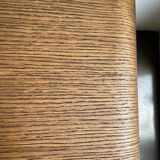 Child's Desk with Matching Stool in Curved Wood