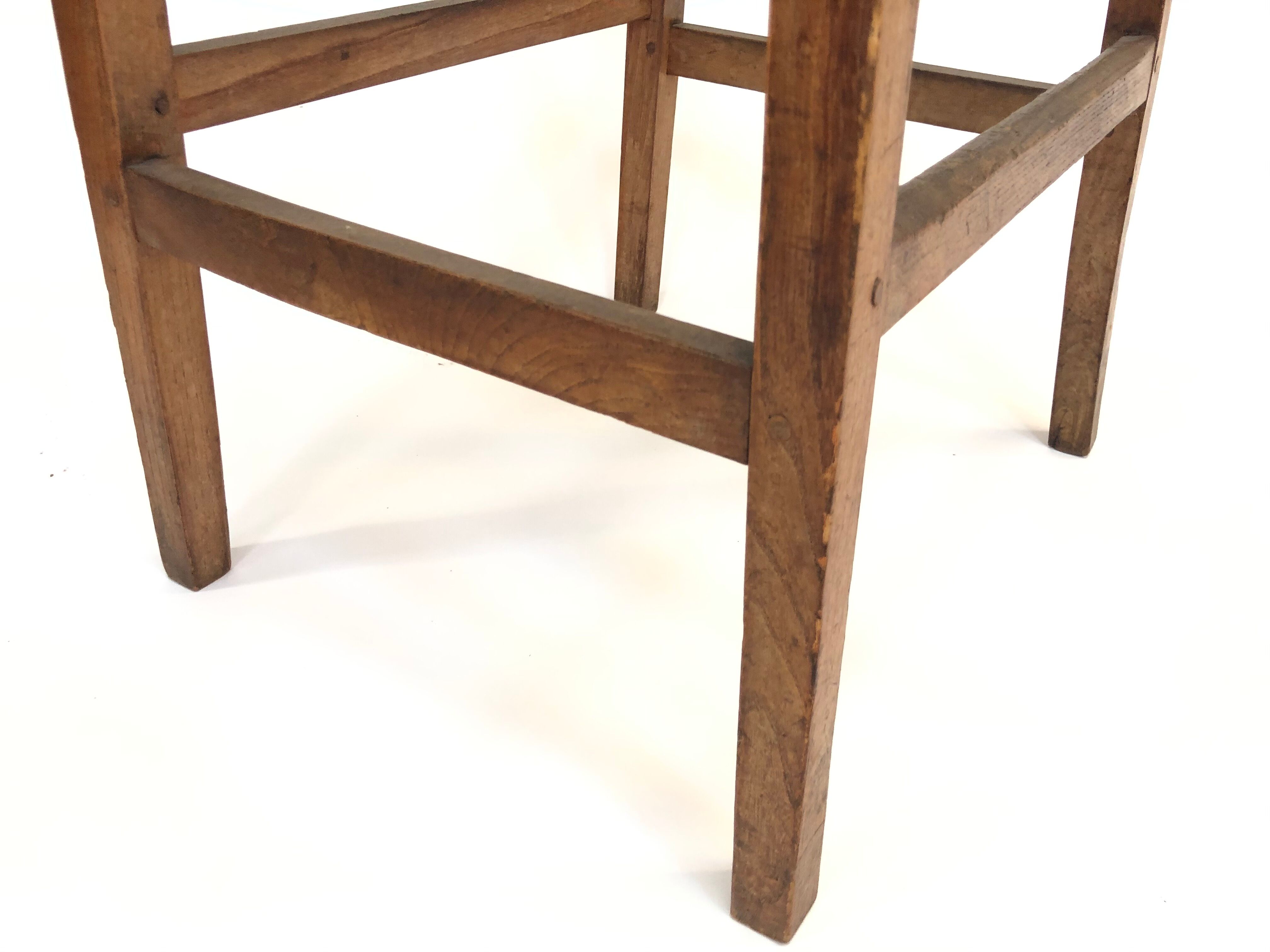 Minimalist wooden bar stool 40-50s