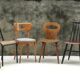Lot de 6 chaises vintages depareillées