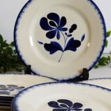 10 assiettes à dessert Salins-Les-Bains