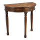 Half-moon console in walnut - Italy 19th century