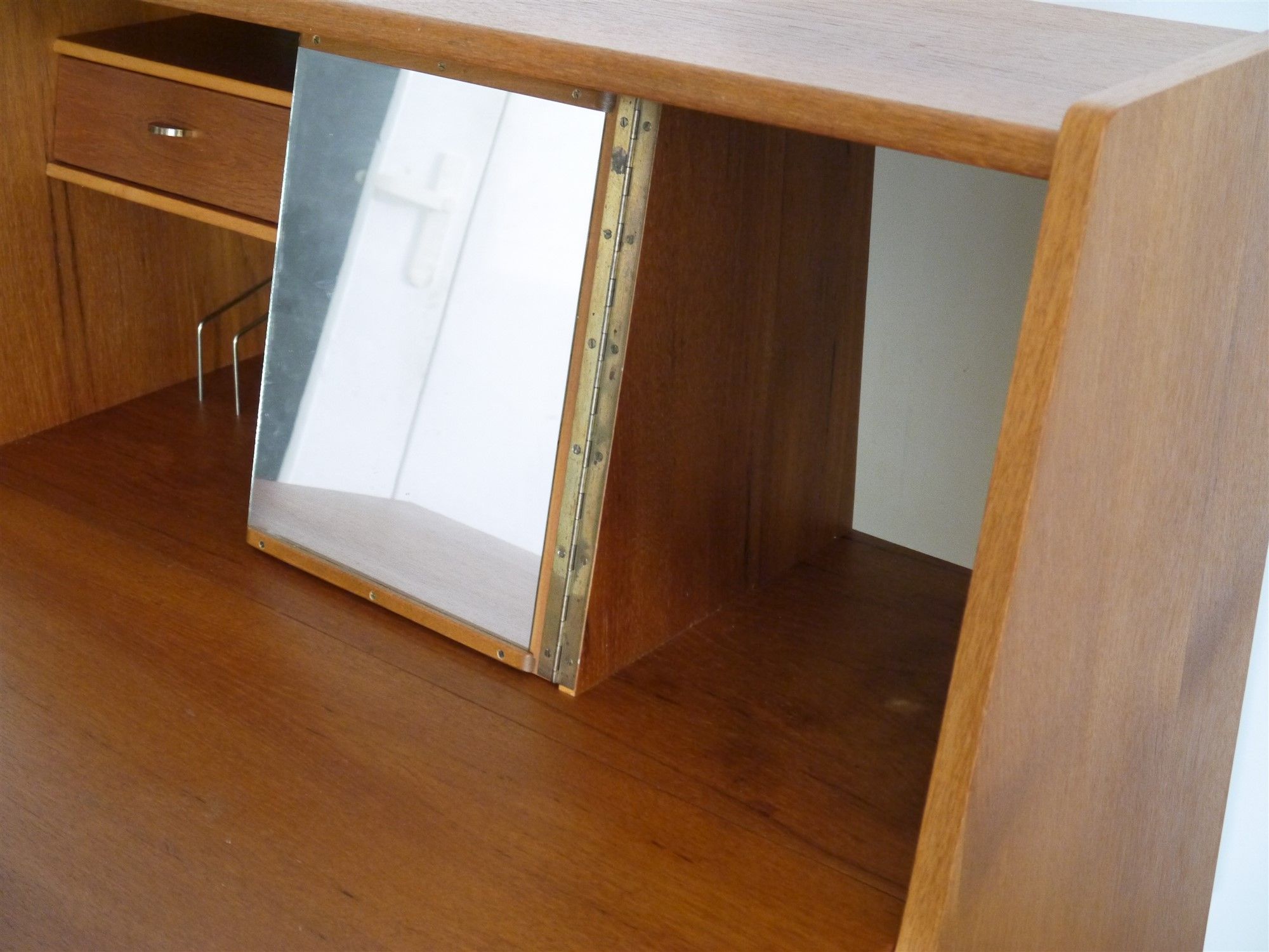 Scandinavian secretary in teak 1960