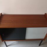 Modernist sliding glass sideboard, 1960