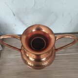 Copper vase Llecellier Villedieu