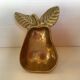 Empty pocket pear fruit brass