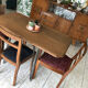 Table 4 personnes vintage