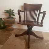 Fauteuil de bureau américain ancien