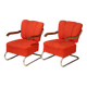 Pair of Bauhaus cantilever armchairs | Thonet, 1930s
