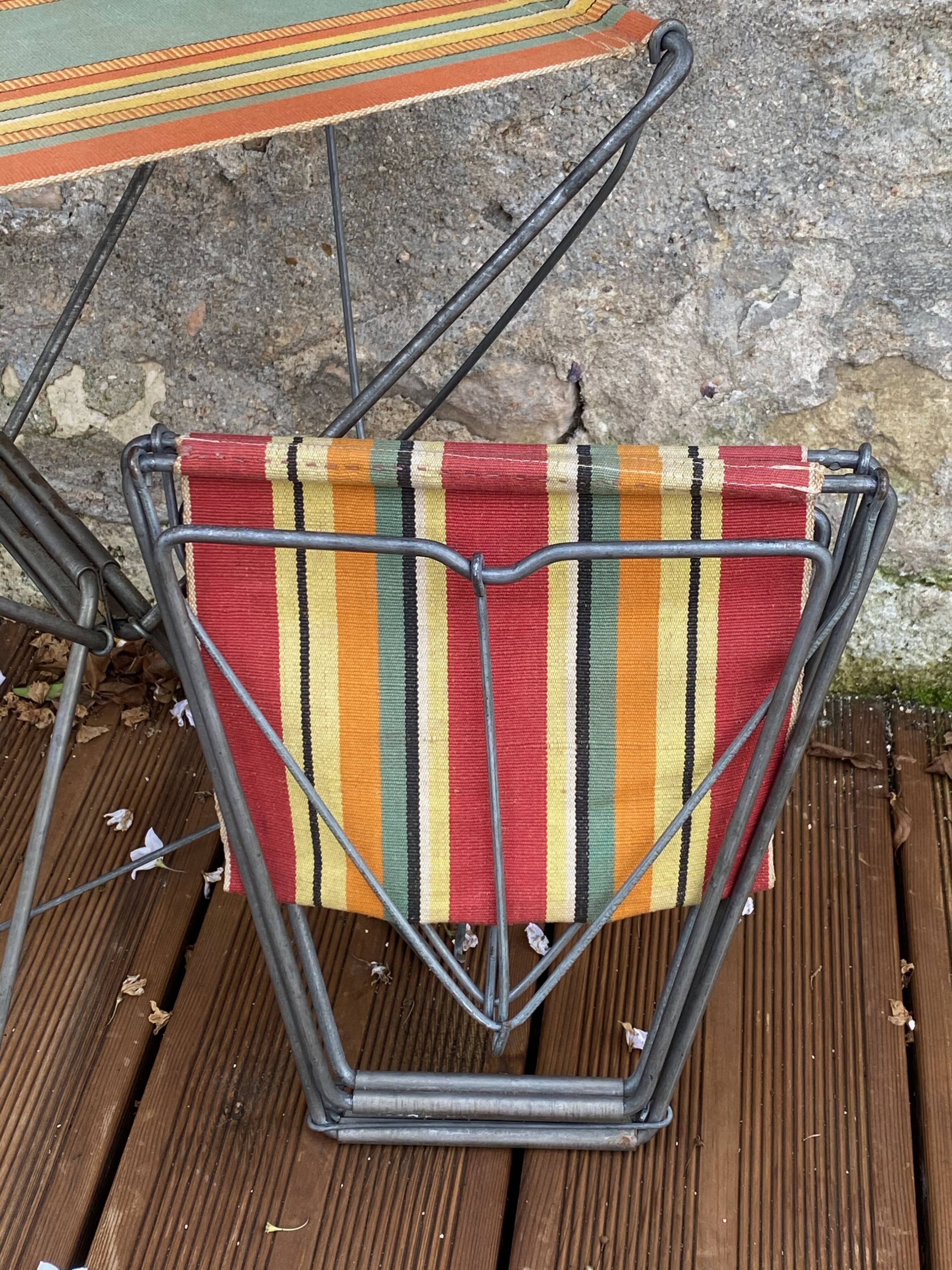 Small fisherman's folding stool