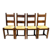 Vintage straw chairs