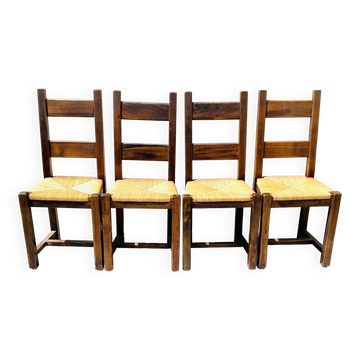 Vintage straw chairs