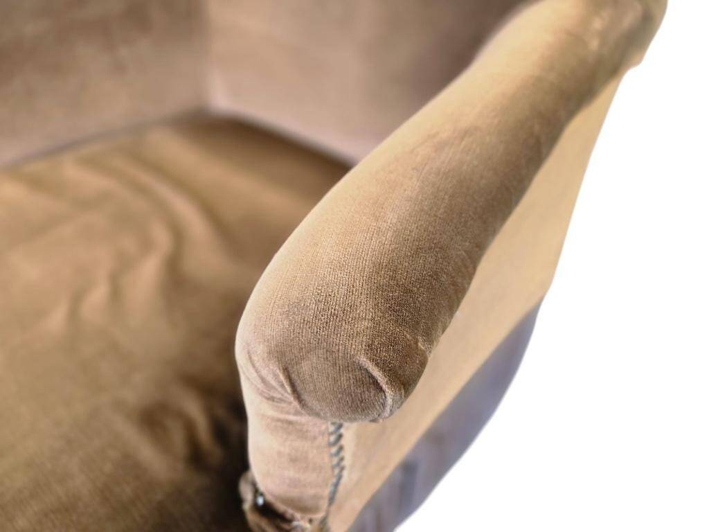 Vintage chaise longue / armchair / daybed with fringes