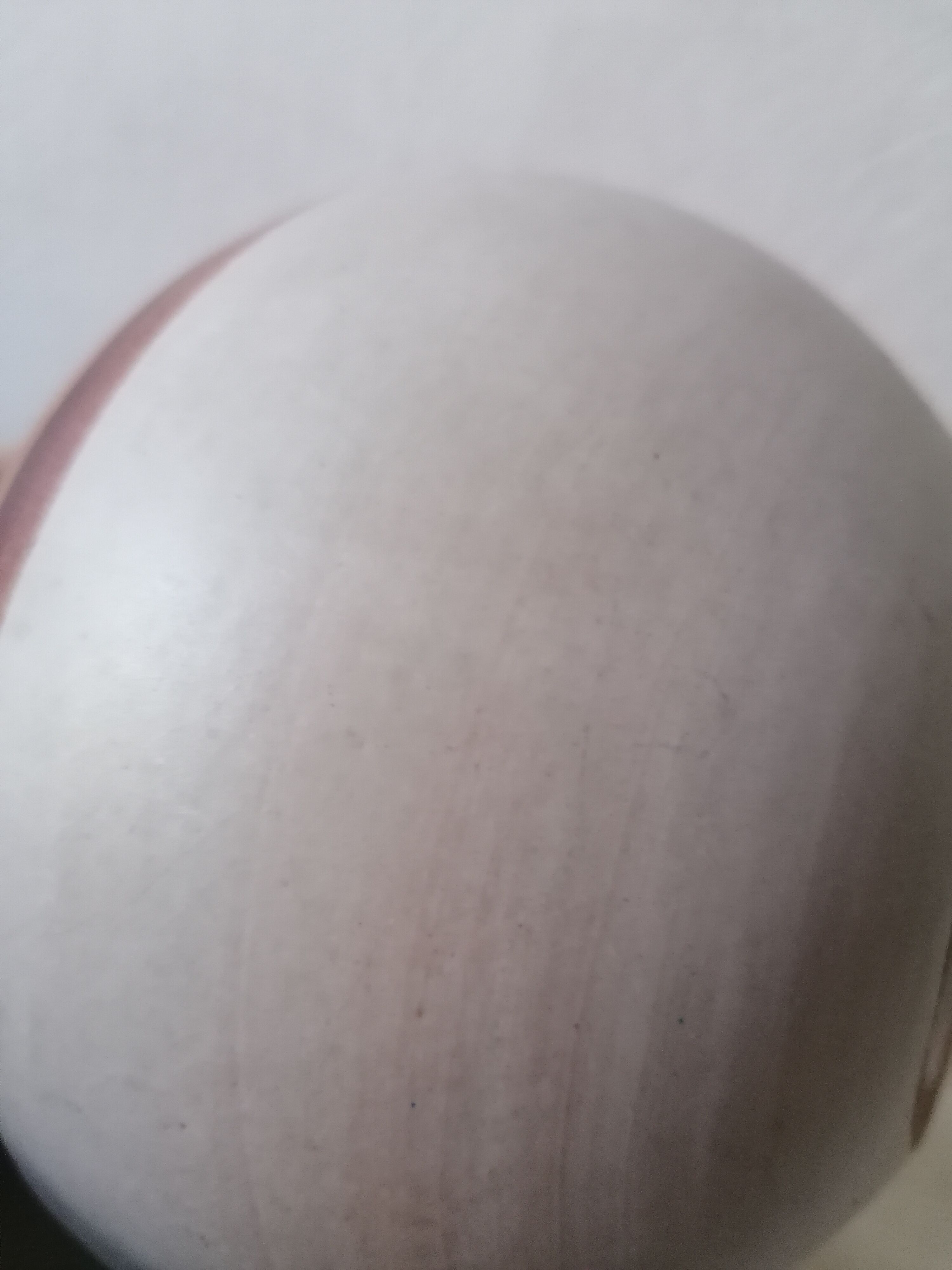 Signed ceramic ball vase
