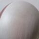 Vase boule en céramique signé