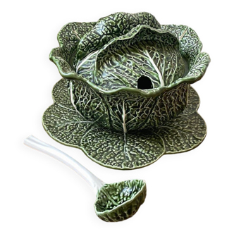 Cabbage slip tureen-Silea