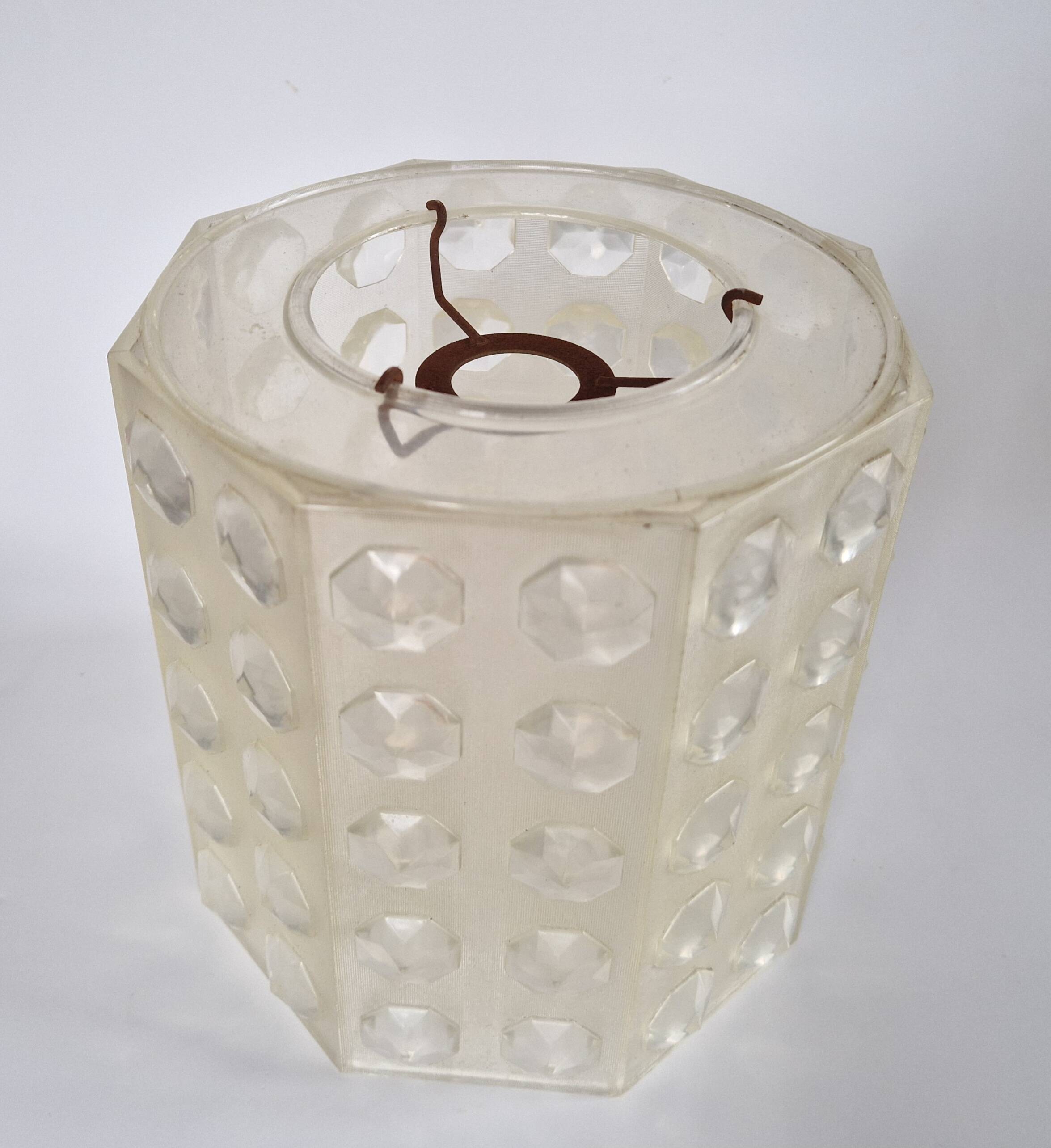 Modernist diamond suspension by Aloys Gangkofner, 1970s.