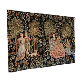 Tapestry of hallucinated gallant scene