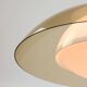 Lampe rare UFO Space Age de Guzzini en marron clair, années 1970