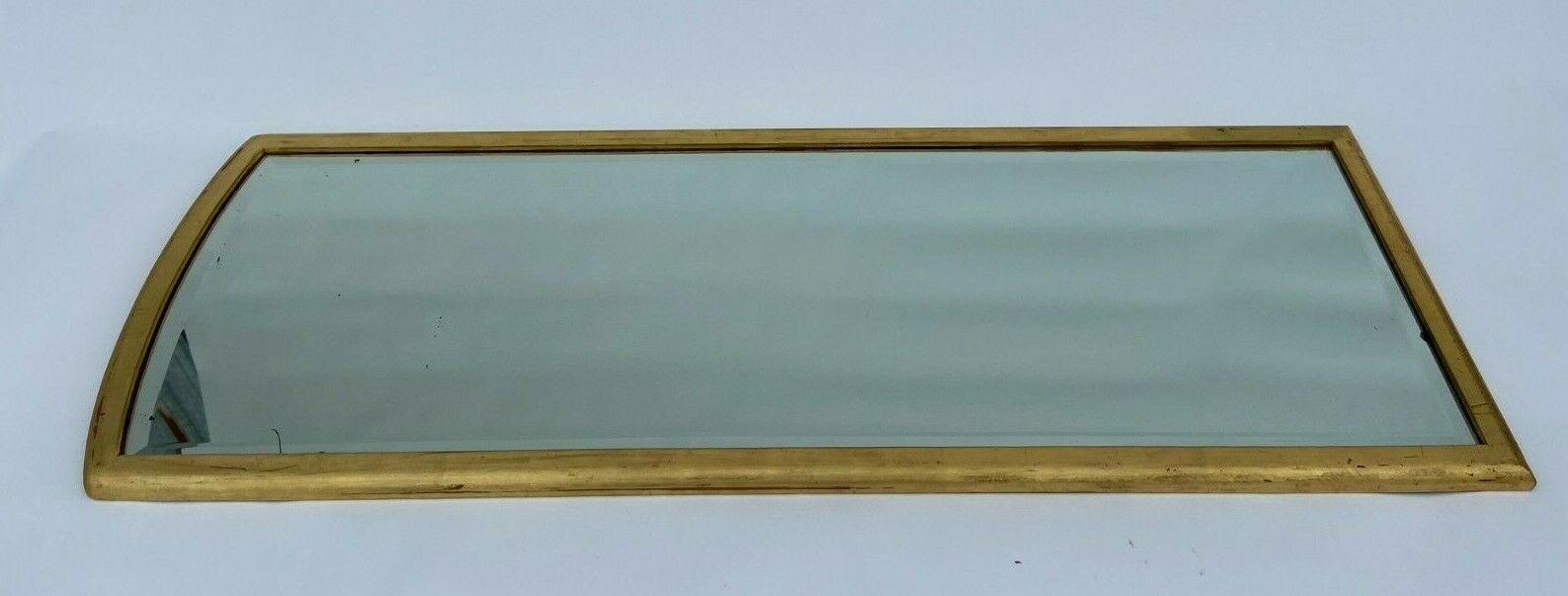 Rectangular mirror dore bevel 1960 47x135cm