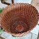 Vintage wicker basket pot cover