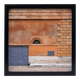 Framed architectural photograph