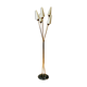 Vintage 5-pointed lamppost with tulip glass