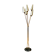 Vintage 5-pointed lamppost with tulip glass